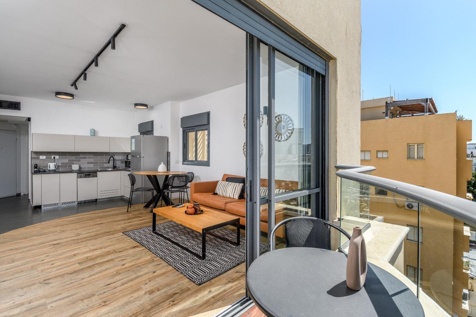 Modern & Sunny 1 Bdr W Balcony And Parking Διαμέρισμα Τελ Αβίβ Εξωτερικό φωτογραφία